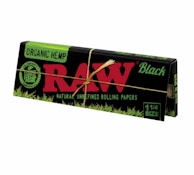 Organic Hemp 1 1/4 (Rolling Papers) Black | RAW
