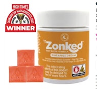 Expiring: Zzzonked Pineapple Dream - Sleep Gummies - 100mg 20PK