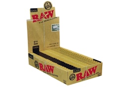 RAW 645 NATURAL UNREFINED 1 1/4 BX/24