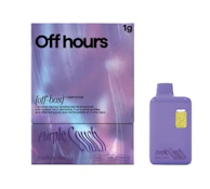 A14 Off Hours Purple Couch Vape Pen 1g