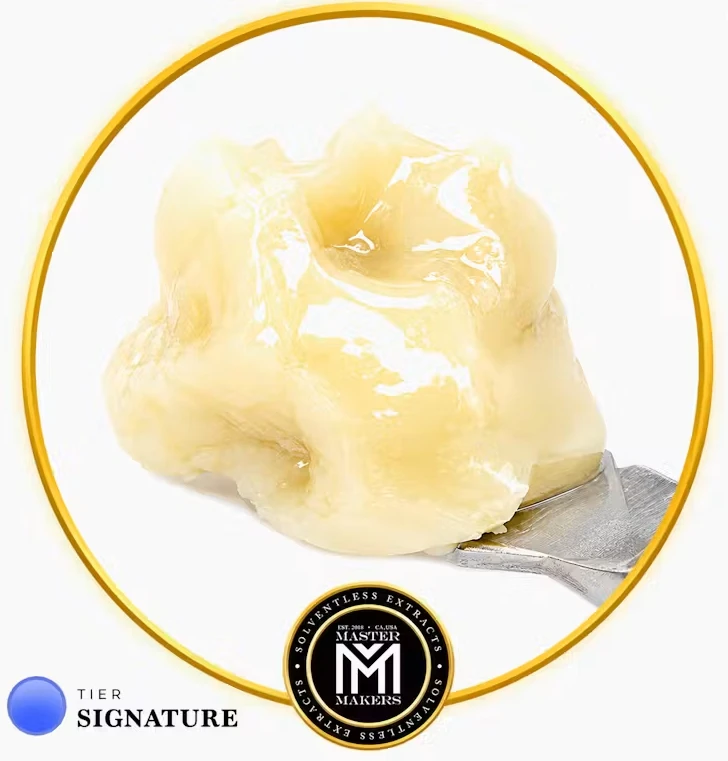 Master Makers - MASTER MAKERS - Concentrate - Strawberry Crisp - Signature Live Rosin - 1G Main Image