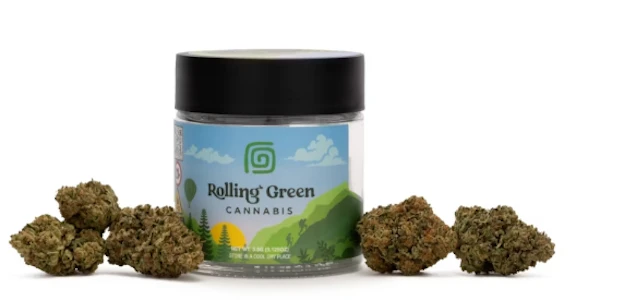 Rolling Green - G25 Rolling Green Pinnacle Flower 3.5g