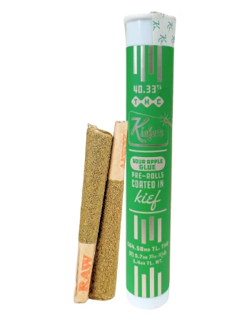 Kiefers - G11 Kiefer's Sour Apple Glue Pre-Rolls 2pk .7g Main Image