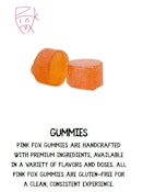 Pineapple 20MG Gummies - 10 pack By Pink Fox