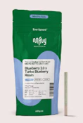 B39 MFNY Blueberry 2.0 X Turbo Blueberry Live Resin Infused Pre Roll .75g