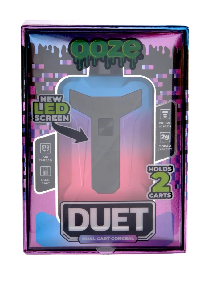 Ooze - Ooze Duet - 650 mAh 510 Dual Conceal Cart Battery Main Image