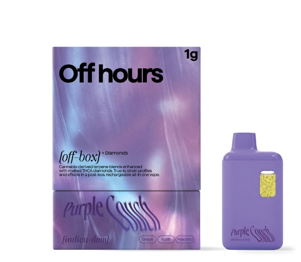 OFFHOURS | Purple Couch (Diamonds) All-in-One - 1g - Vape