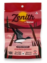 Looner - Looner Zenith Strawberry Gummies 5mg THC 25mg CBG Main Image