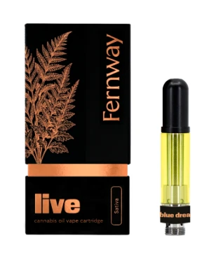 Fernway - BLUE DREAM LIVE VAPE CART - FERNWAY - 1g Main Image