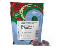 F9 MFNY Cherry Lime X O2 OG Kush Live Resin Gummies 10pk