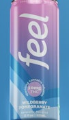 Feel | Wildberry Pomegranate | 10 mg THC / 30mg Green Tea Leaf -12 FL OZ