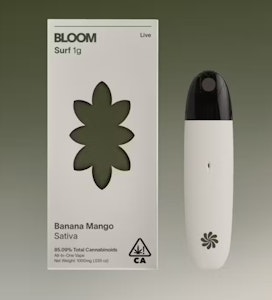 BLOOM - Bloom Live Surf - 1g AIO - Banana Mango
