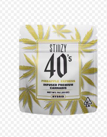 STIIIZY - STIIIZY | Infused 40's Pineapple Express | Mylar - 7g Main Image