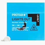 Lights Out -Indica- 2pk Tablets Maximum Relaxation (Capsule) | PROTAB+™   -oo7 front