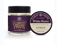 White Runtz -Hybrid- (Flower) Jar 3.5g | Florist Farms   -nn9