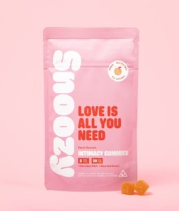Snoozy - D25 Snoozy Peach Love Is All You Need Intimacy Gummies 1:4 | 20pk