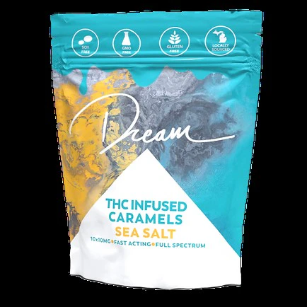 DREAM - Dream-Sea Salt-Dark Chocolate covered-Edibles-100mg Main Image