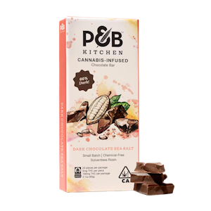 PAPA & BARKLEY - Sea Salt Dark Chocolate Bar |  100mg | Papa & Barkley