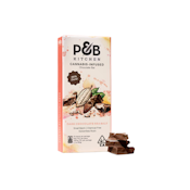 Sea Salt Dark Chocolate Bar |  100mg | Papa & Barkley