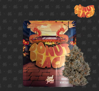 Seed Junky Genetics - Seed Junky Genetics - 3.5g - Donut Peach