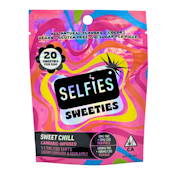 Selfies - Selfies Sweets Tarts - Sweet Chill Hershies - Edibles - 20pk - 100mg