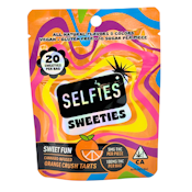 Selfies - Selfies Sweets Tarts - Sweet Fun - Orange Crush - Edibles - 20pk - 100mg