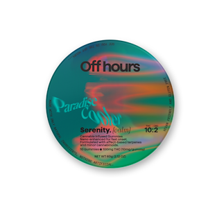 OFF HOURS - No Wave | Serenity | Gummies 10pk 100mg