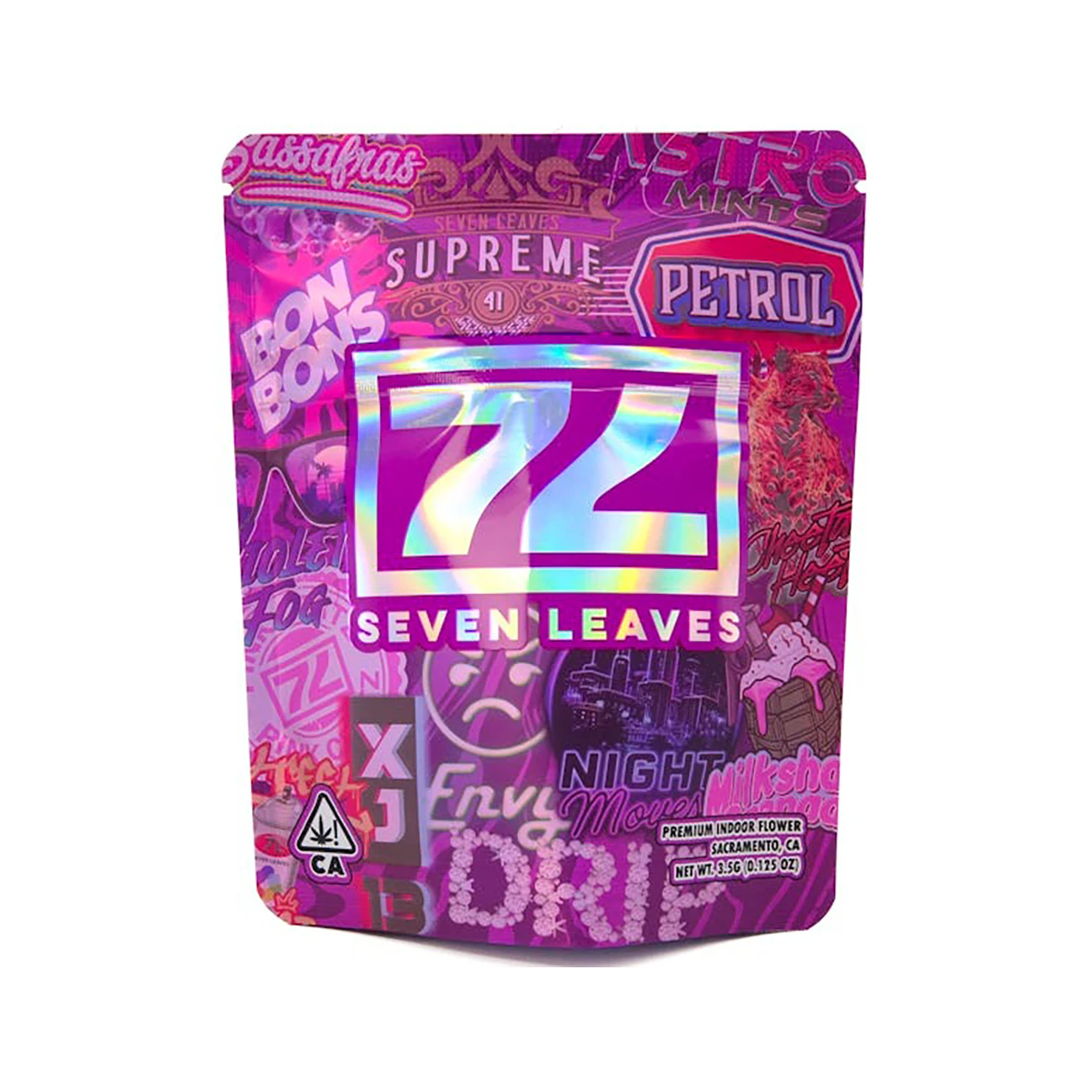 Seven Leaves - Seven Leaves LA Pop Rocks x Purple Push Pop Flower 3.5g Main Image