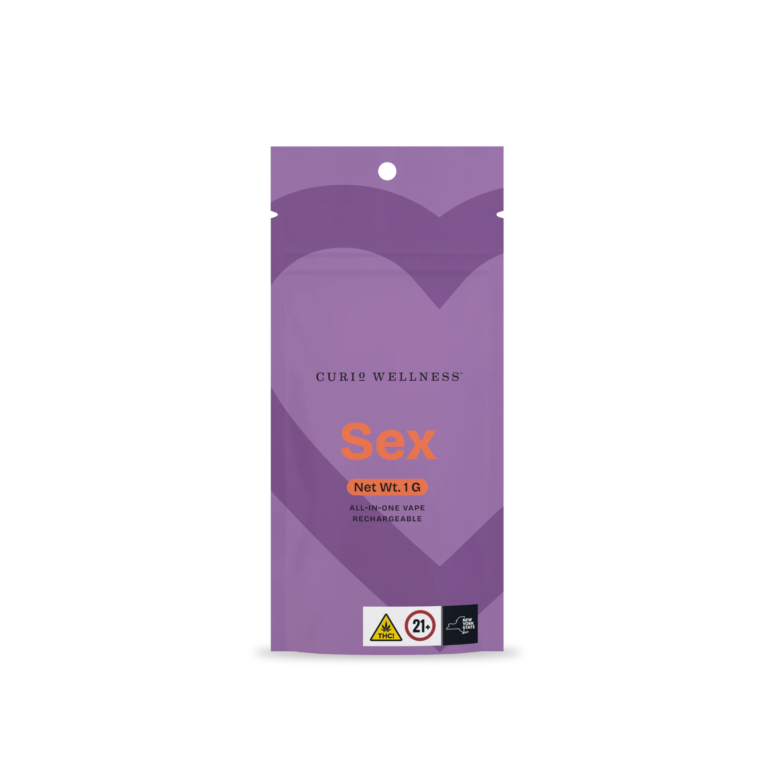 Curio Wellness™ - Curio Wellness | Sex | Bedroom Berry | AIO | Distillate Vape | 1g Main Image