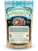 The Green Lady | Sex on the Beach Gummies | 2:1 THC:THCV | 100mg