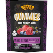 Mixed Berry Blast 100mg 10 Pack Live Resin Gummies - Shaman Extracts