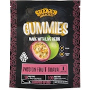 Passion Fruit Guava 100mg 10 Pack Live Resin Gummies - Shaman Extracts