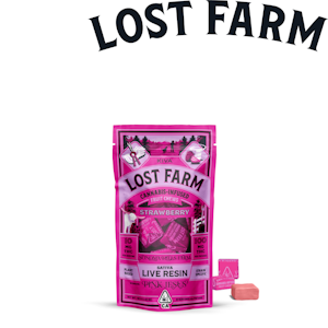 Lost Farms - Strawberry Pink Jesus Live Resin Chews