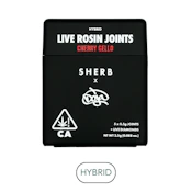 2.5g Cherry Gello 5-Pack / 0.5g Live Rosin Joints / Sherbinskis x Doja