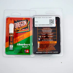 OREGON ORIGINALS - Oregon Originals | Cart CO2 1g [H] | Sherbert 