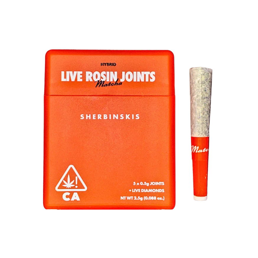 Sherbinskis - [Sherbinskis] Infused Pre-Roll 5 Pack - 2.5g - Matcha (H) Main Image