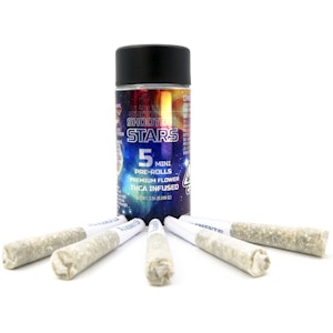 ATOMS - Tropicana Black 2.5g 5 Pack Mini THCa Infused Pre-Roll - Atoms