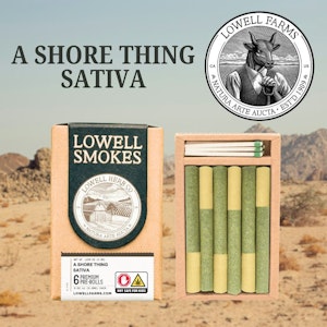 Lowell - Pre-Rolls | Lowell | A Shore Thing Sativa Blend | 6pk | 3.5g
