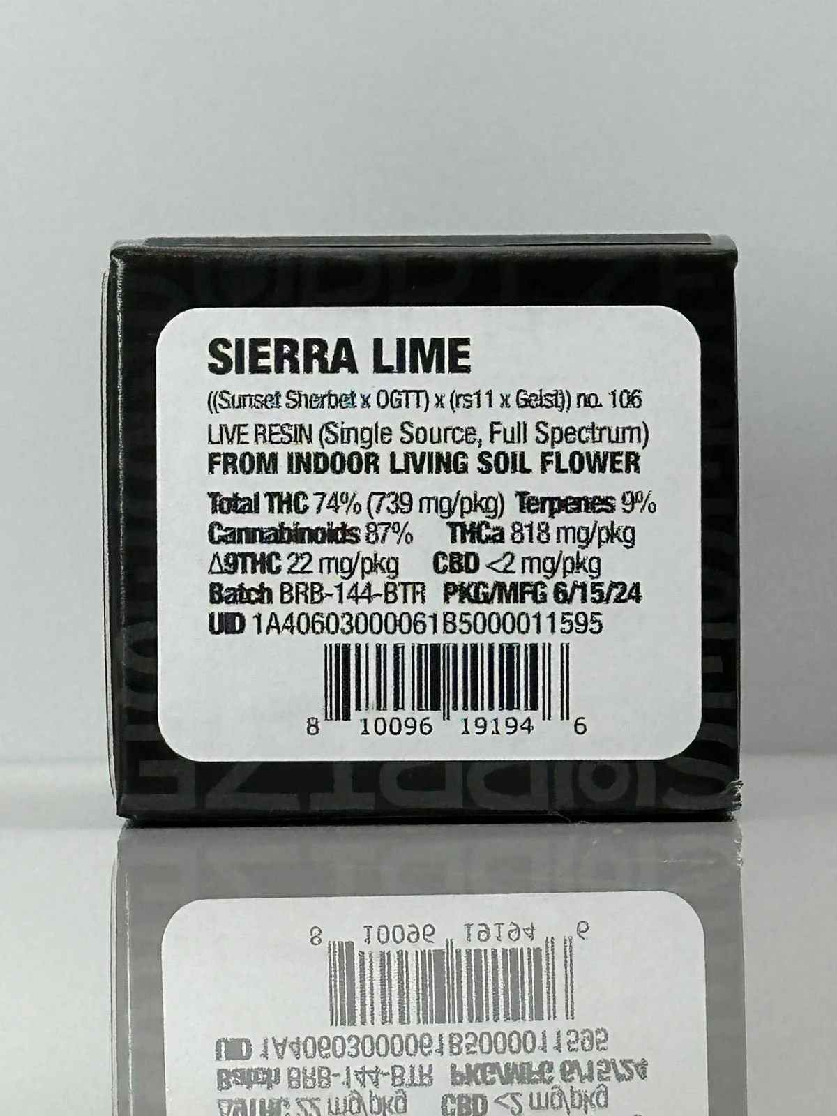 Suprize Suprize - SuprizeSuprize - 1g Live Resin Butter Frosting - Sierra Lime Main Image