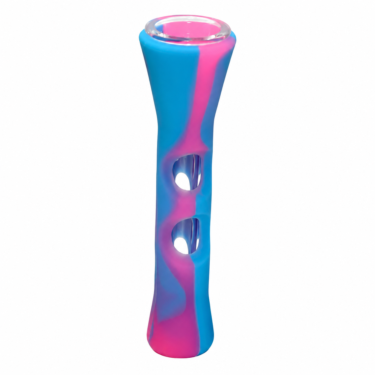 Silicone Wrapped Chillum | Assorted Colors