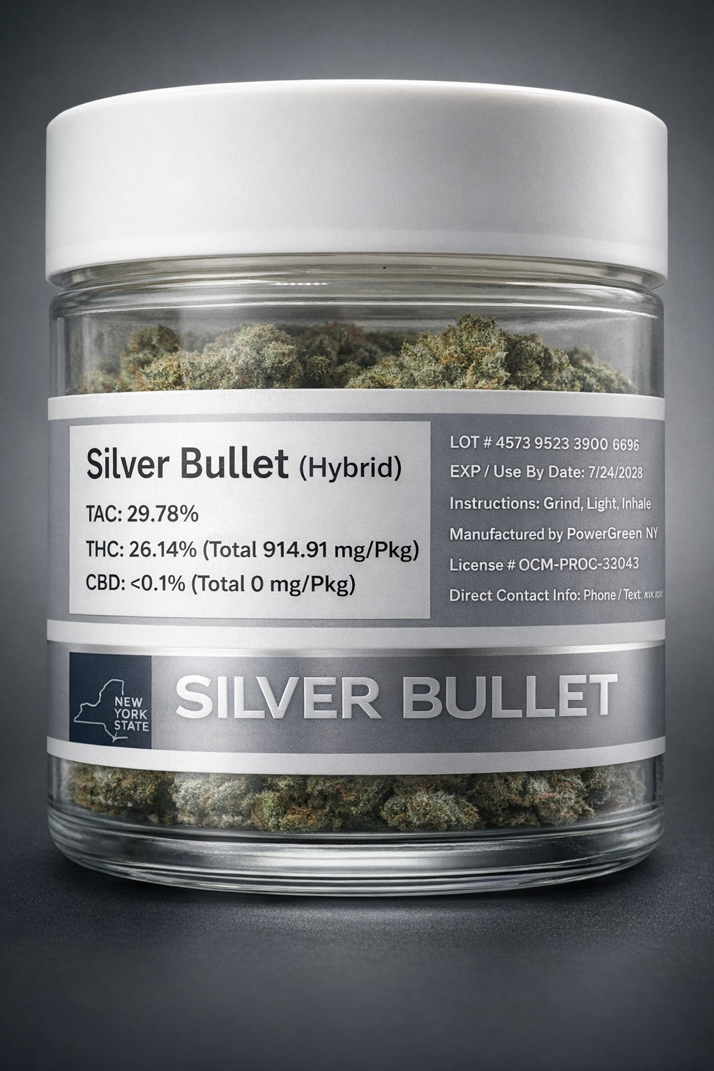 Silver Bullet | 3.5G Flower