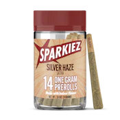 Silver Haze (S) | 1g 14pk Indoor Prerolls | Sparkiez