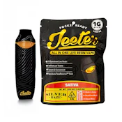 Jeeter Concentrates Silver Haze Live Resin All-In-One Vape 1.0g