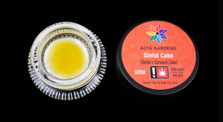 Sinful Cake, Cured Resin