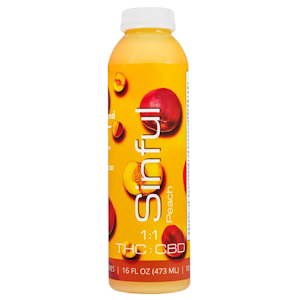 SINFUL BRANDS - Sinful | Peach Drink 1:1 CBD | 100mg