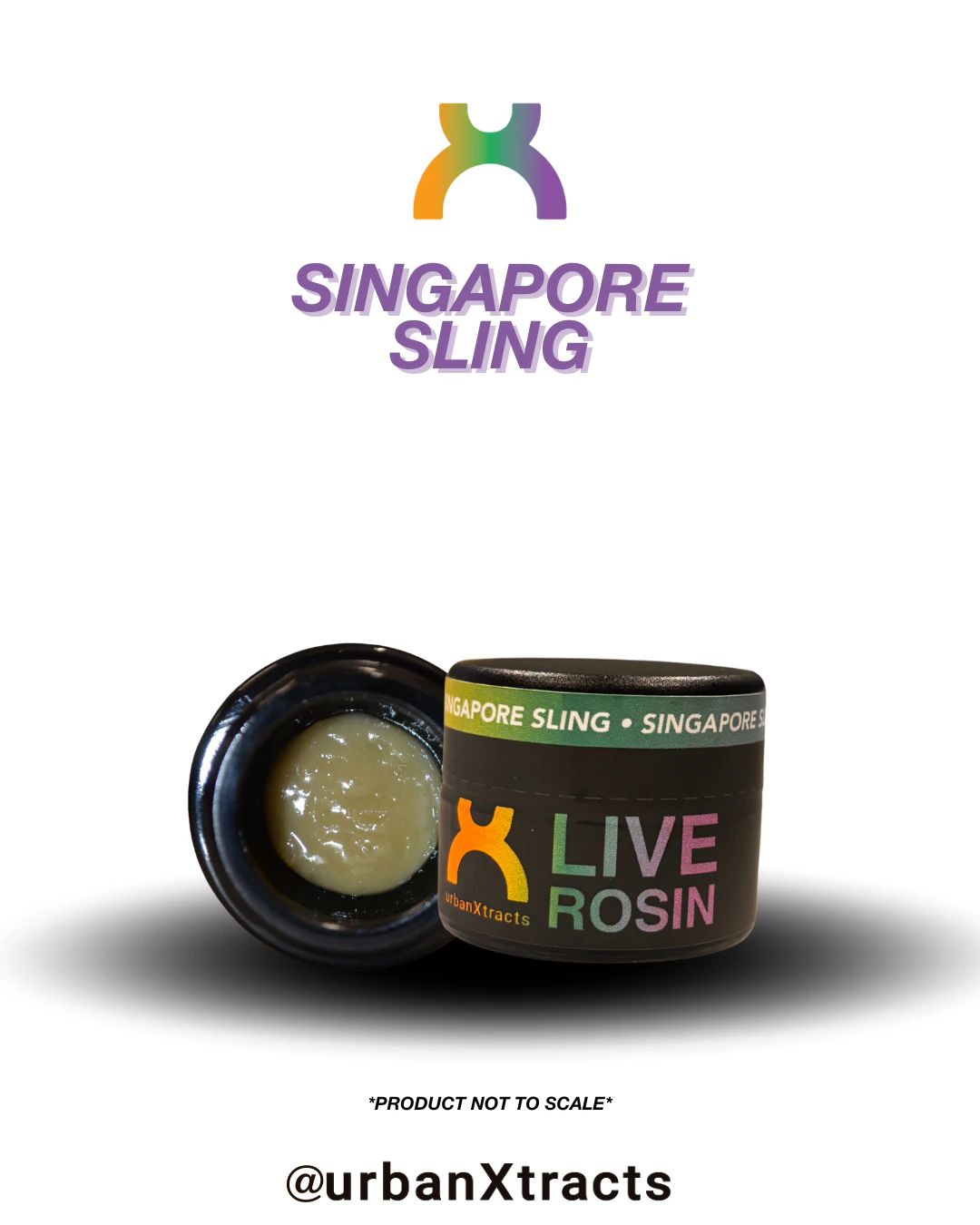 urbanXtracts - urbanXtracts | Singapore Sling | Live Rosin | 1g Main Image