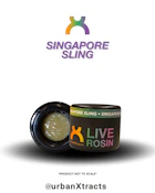 Singapore Sling - 1G Cold Cure Live Rosin
