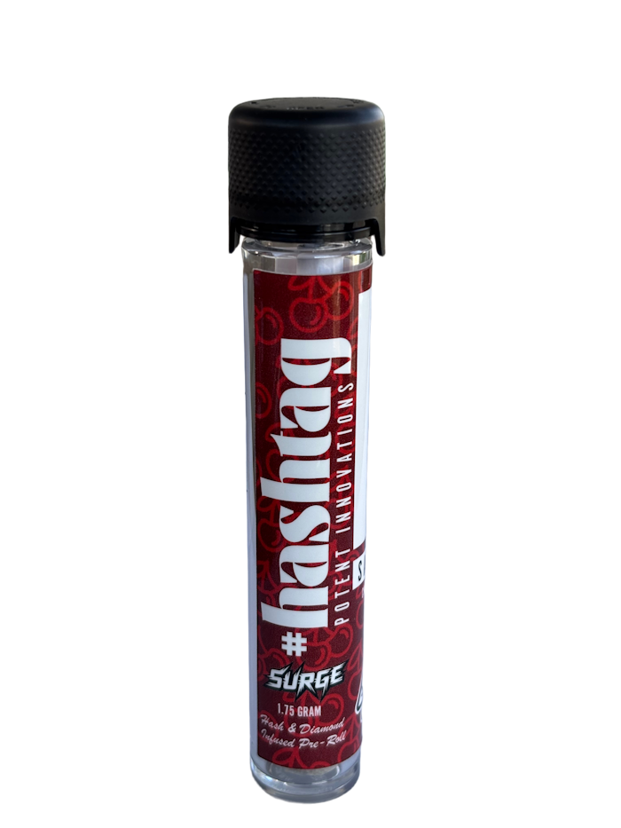 .7g Cherry Haze Hash & Diamond Infused Pre-Roll - #Hashtag picture