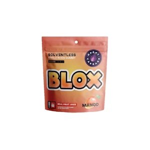 HAPPY CABBAGE - Mango "BLOX" Gummy | 100mg (THC) (Live Hash Rosin)