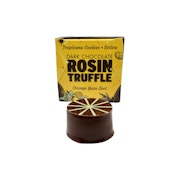 Orange Yuzu Zest Dark Chocolate Truffle | 100mg (THC) (Live Hash Rosin)